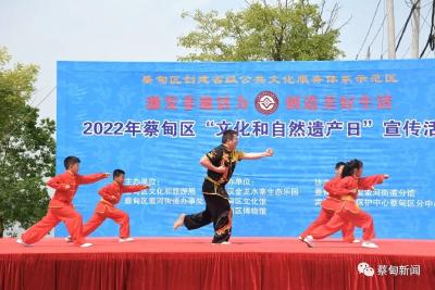 文化和自然遗产日 蔡甸区集中展示多彩非遗项目