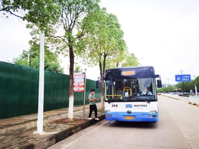 解决群众出行难！蔡甸姚家林市场增设公交站点