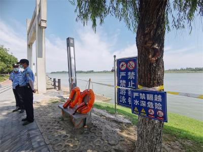 宣教结合+水域巡查  蔡甸筑牢防溺水安全防线
