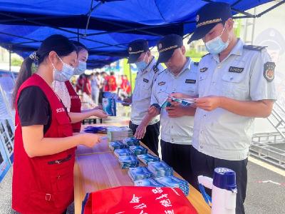 蔡甸：禁毒宣传进社区 识毒防毒入民心