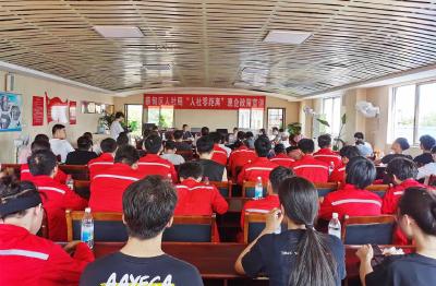 人社零距离 | 蔡甸：政策宣讲惠民惠企 助力大学生就业创业