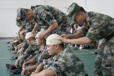 蔡甸：强化民兵训练 打造过硬队伍