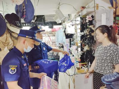 蔡甸区多部门联合开展“扫楼扫街”消防安全夜查行动