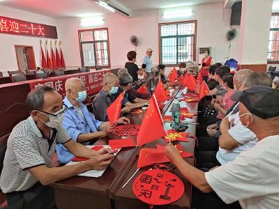 蔡甸永安街道：浓聚睦邻情谊 喜迎国庆华诞