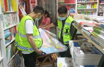 一点都不能错！蔡甸区国家版图意识宣传周氛围浓