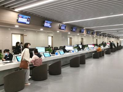 蔡甸市民之家试运行  1136个事项集中办理