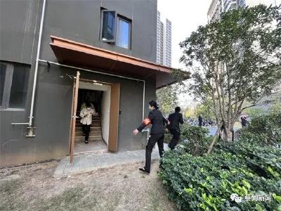 蔡甸：消防演练进社区  筑起安全防火墙