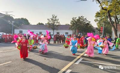 新春走基层丨蔡甸永安街道非遗民俗来拜年 欢天喜地迎新春