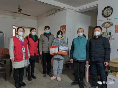 蔡甸：节前慰问暖童心 浓浓关怀显真情