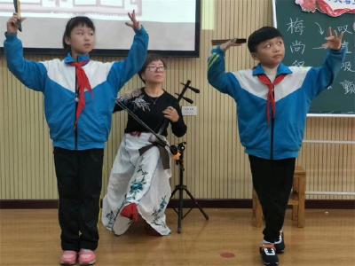 国粹润童心 蔡甸三小戏曲获省级大奖