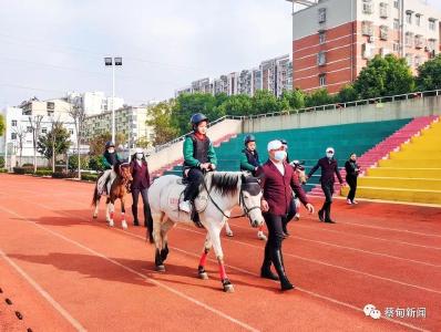 “骑”乐无穷！马术课程进蔡甸六小