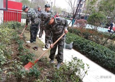 不忘初心学雷锋 蔡甸退役军人当先锋