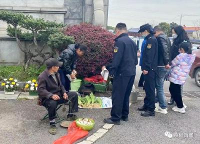 蔡甸：多措并举 扎实开展清明节前整治