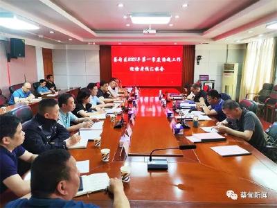  市治超办检查考核蔡甸区2023年第一季度治超工作
