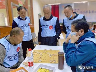  蔡甸奓山新社区：以棋会友 共促邻里和谐新风尚