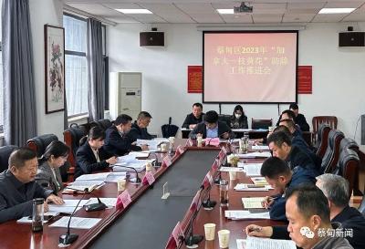 蔡甸区部署推进加拿大一枝黄花防除工作