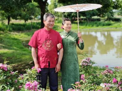 桐湖办事处：志愿服务共圆老人“婚纱梦”，“最美夕阳红”共同缔造“好家风”
