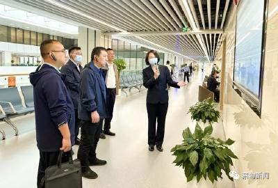 省第八验收组到蔡甸区开展市域社会治理现代化试点验收工作