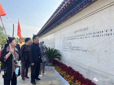  蔡甸：“银青”携手忆初心 红色根脉薪火传