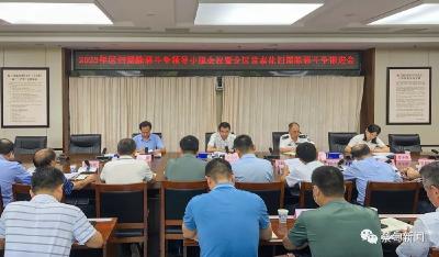 蔡甸区召开扫黑除恶斗争领导小组会议暨常态化扫黑除恶斗争推进会