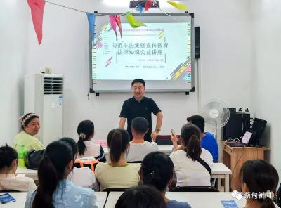 蔡甸：多级联动进社区 守好居民“口袋安全”