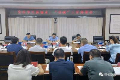 蔡甸区召开专题会议部署学生防溺水、“双减”工作