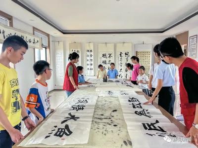 大学生志愿者助力暑期文明实践 托起蔡甸青少年多彩假期