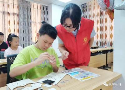 新时代文明实践丨蔡甸：创意手工DIY点缀多彩童年