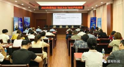  蔡甸区举办2023年“百县万企”知识产权培训会