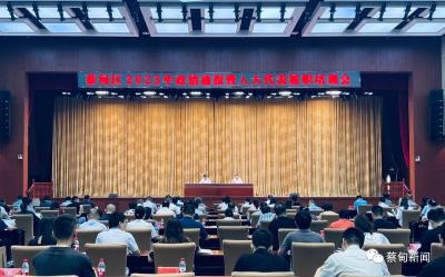 蔡甸区召开2023年政情通报暨人大代表履职培训会