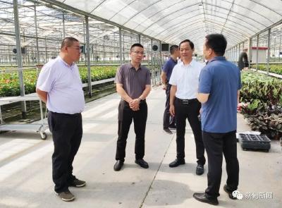  蔡甸玉贤街道赴湖北省钟祥市招引智能园艺企业