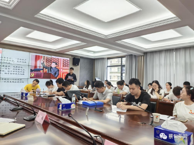 武汉蔡甸：聚焦“三力” 扎实推进纪律教育