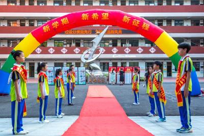 蔡甸学子：今天，我们开学啦！