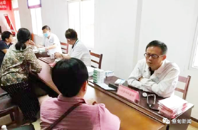 蔡甸：政协委员办实事 义诊服务暖人心