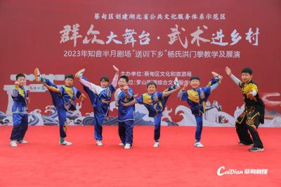 省级公共文化服务体系示范区名单公示 蔡甸榜上有名！