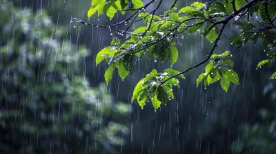 直冲29℃！蔡甸周末迎降雨+雷电！