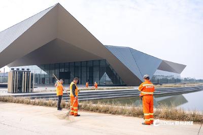 120天蝶变！蔡甸城管护航沉湖国际小镇精彩亮相