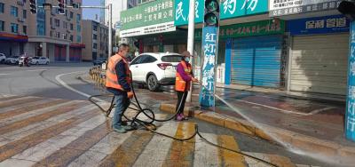 郧阳区住建部门假期不休保整洁