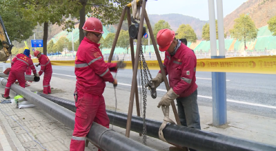 郧阳天然气次高压管道项目加快建设