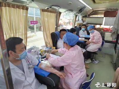 梅铺镇开展无偿献血志愿服务活动