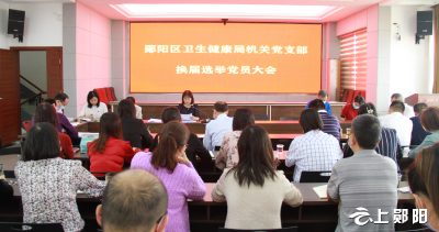 区卫健局圆满完成党支部换届选举工作
