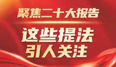 聚焦二十大报告，这些提法引人关注
