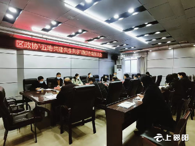 区政协调研协商“五地”共建·共生共享助力共同缔造活动