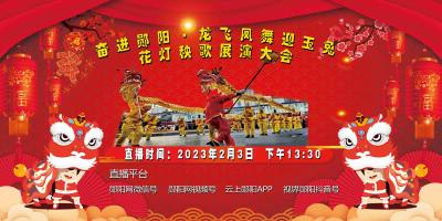 奋进郧阳·龙飞凤舞迎玉兔花灯秧歌展演大会