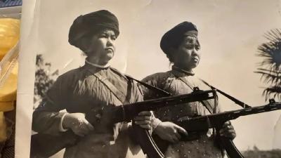 那些年，​登上人民画报的恩施女民兵