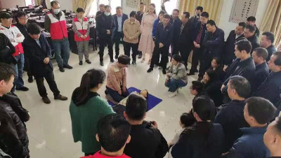 郧阳区红十字会2023年第一期救护员培训在区委党校开班