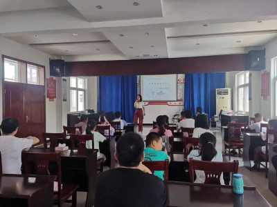 郧阳区实验中学：党员教师下沉社区开展健康教育专题讲座