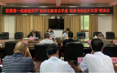 郧阳区委第一巡察组：座谈会上敞心扉 齐心协力解民忧