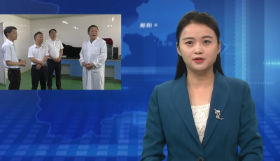 蔡静峰到湖北天圣药业有限公司走访调研