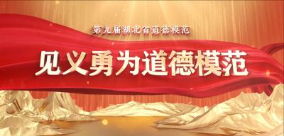 第九届湖北省道德模范 见义勇为道德模范